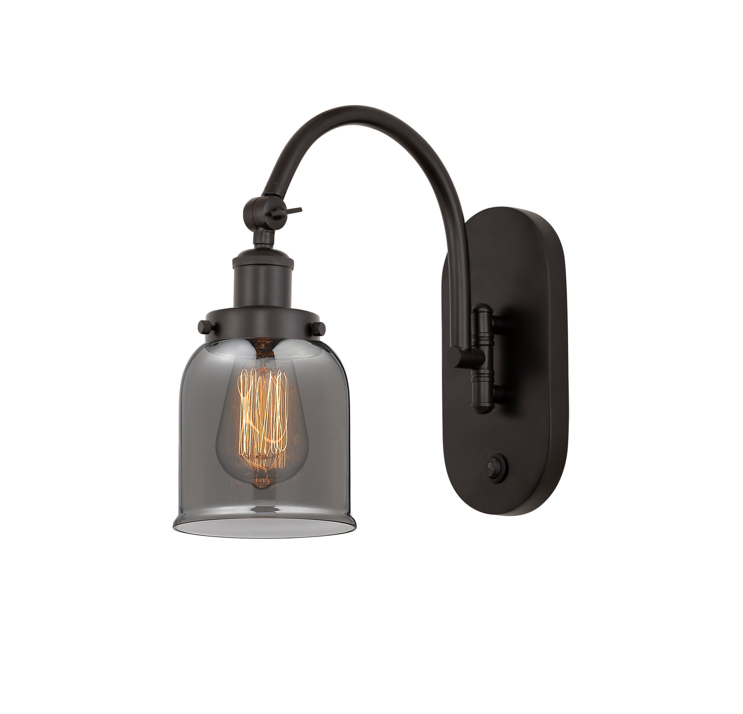 One Light Swing Arm by Innovations - Franklin Restoration Collection, Oil Rubbed Bronze Finish - 918-1W-OB-G53