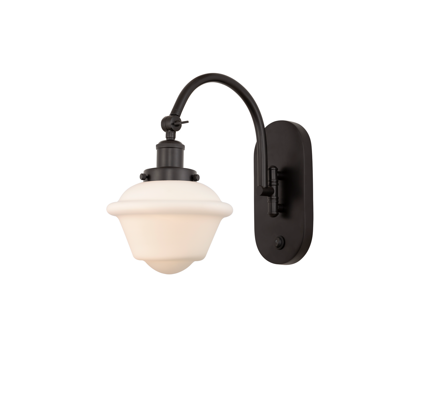 One Light Swing Arm by Innovations - Franklin Restoration Collection, Oil Rubbed Bronze Finish - 918-1W-OB-G531