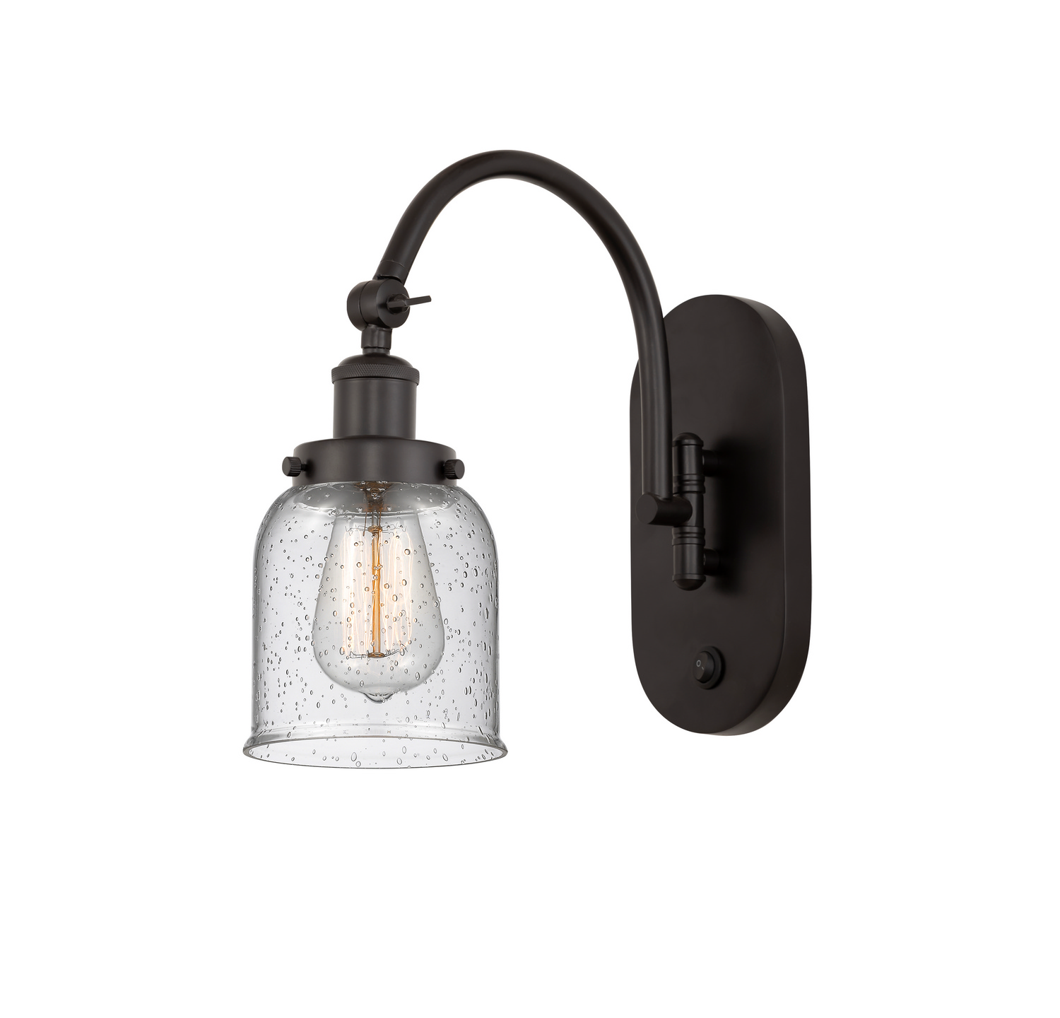 One Light Swing Arm by Innovations - Franklin Restoration Collection, Oil Rubbed Bronze Finish - 918-1W-OB-G54