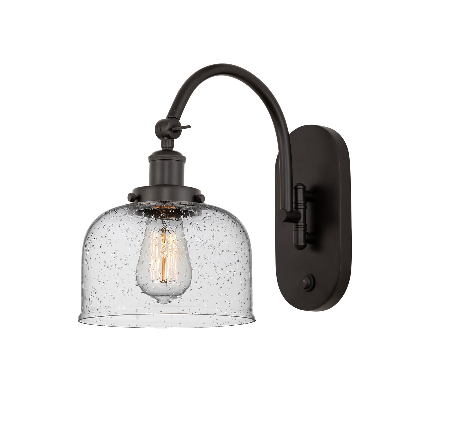 LED Swing Arm by Innovations - Franklin Restoration Collection, Oil Rubbed Bronze Finish - 918-1W-OB-G74-LED