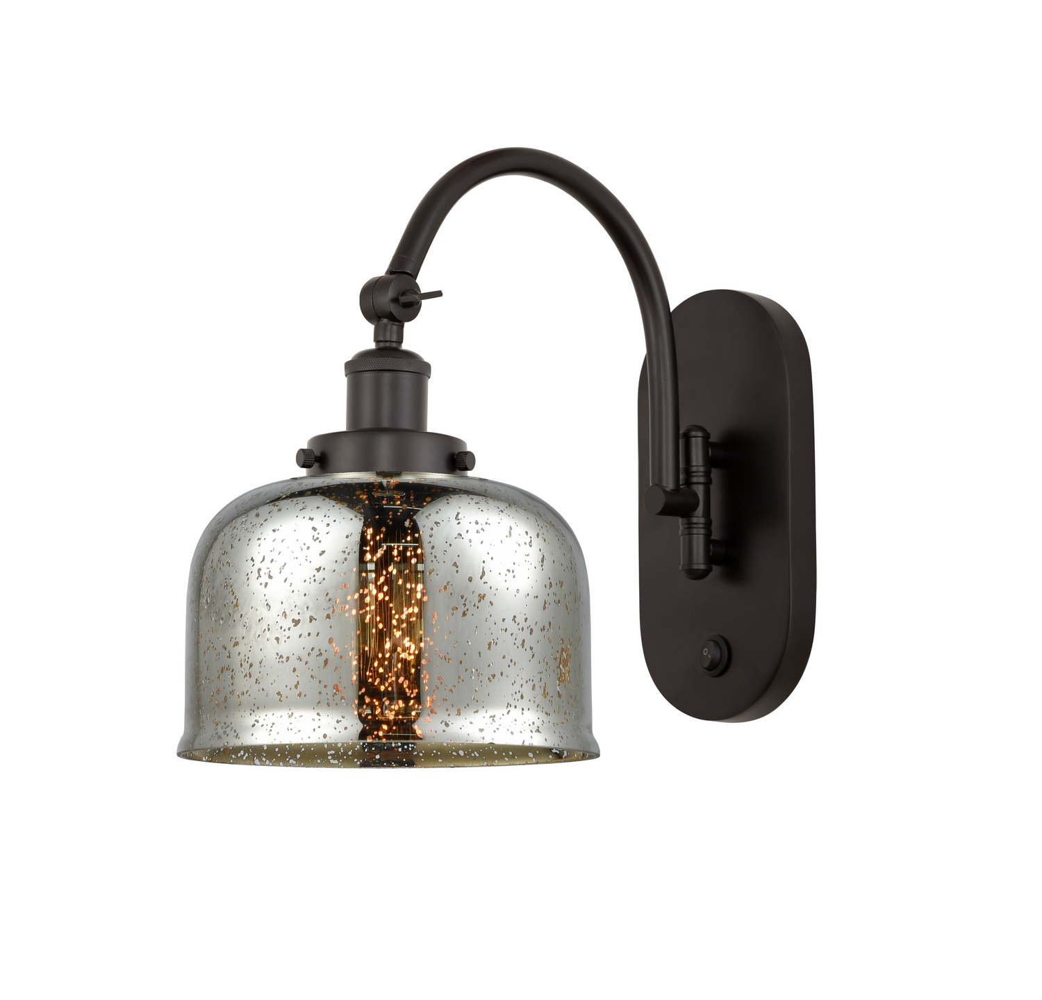LED Swing Arm by Innovations - Franklin Restoration Collection, Oil Rubbed Bronze Finish - 918-1W-OB-G78-LED