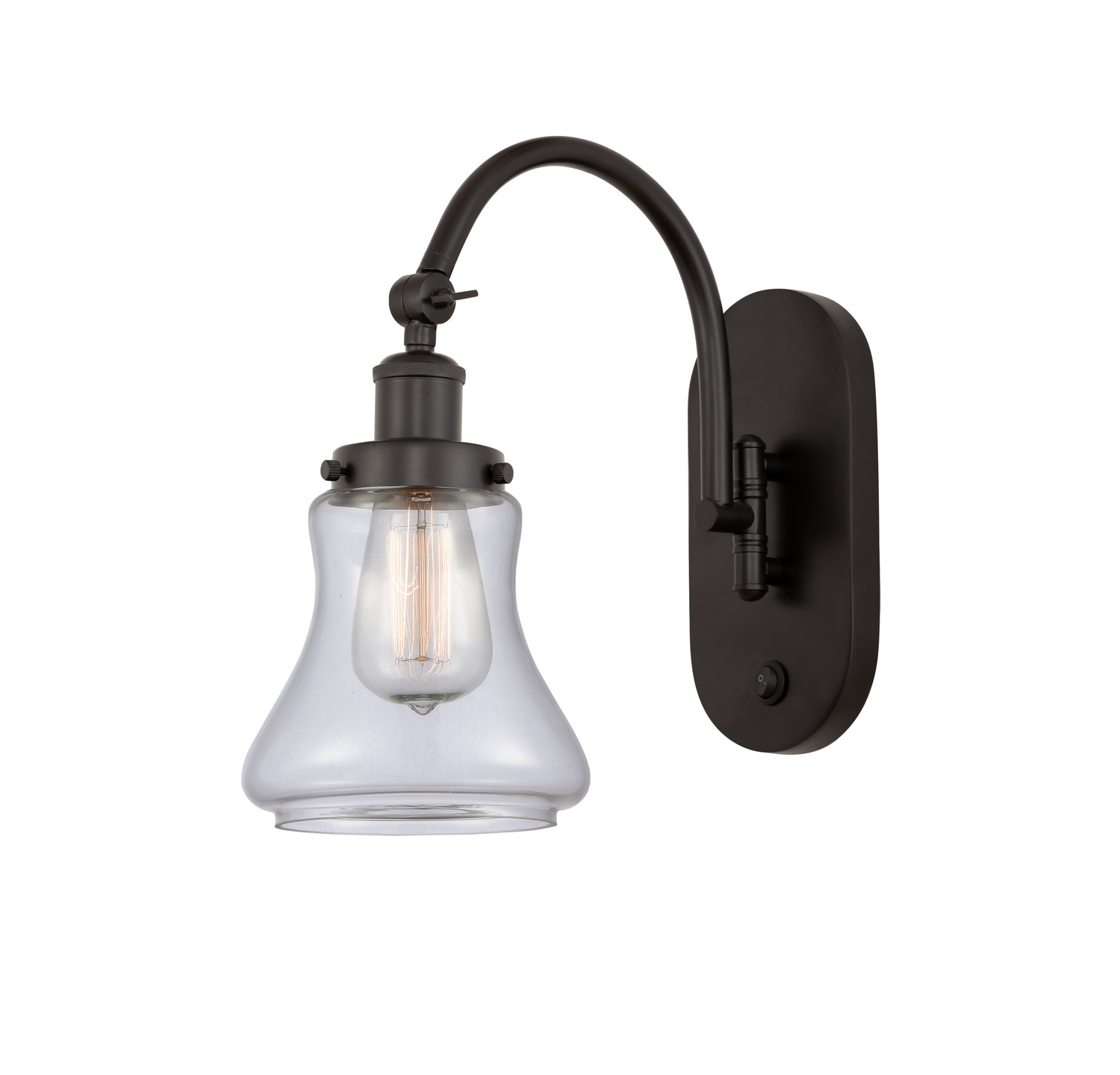 LED Swing Arm by Innovations - Franklin Restoration Collection, Oil Rubbed Bronze Finish - 918-1W-OB-G192-LED