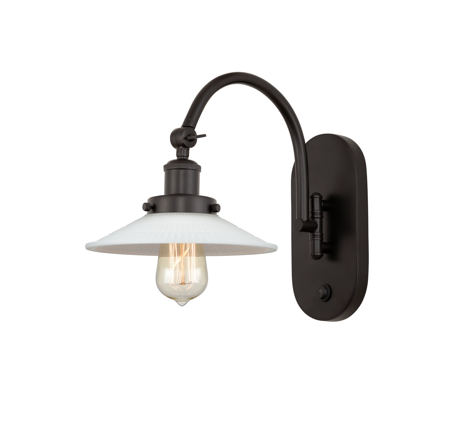 LED Swing Arm by Innovations - Franklin Restoration Collection, Oil Rubbed Bronze Finish - 918-1W-OB-G1-LED