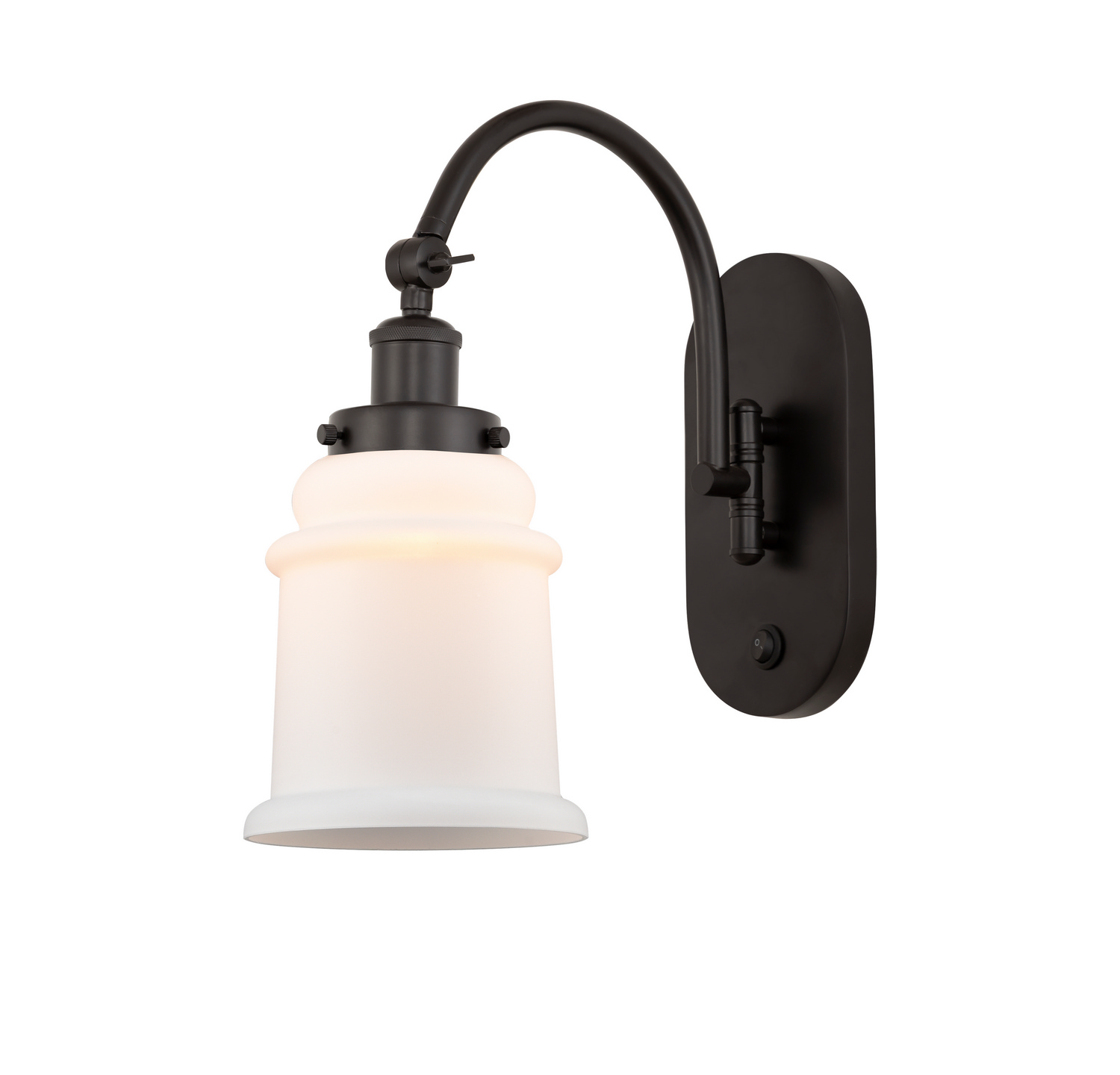 LED Swing Arm by Innovations - Franklin Restoration Collection, Oil Rubbed Bronze Finish - 918-1W-OB-G181-LED