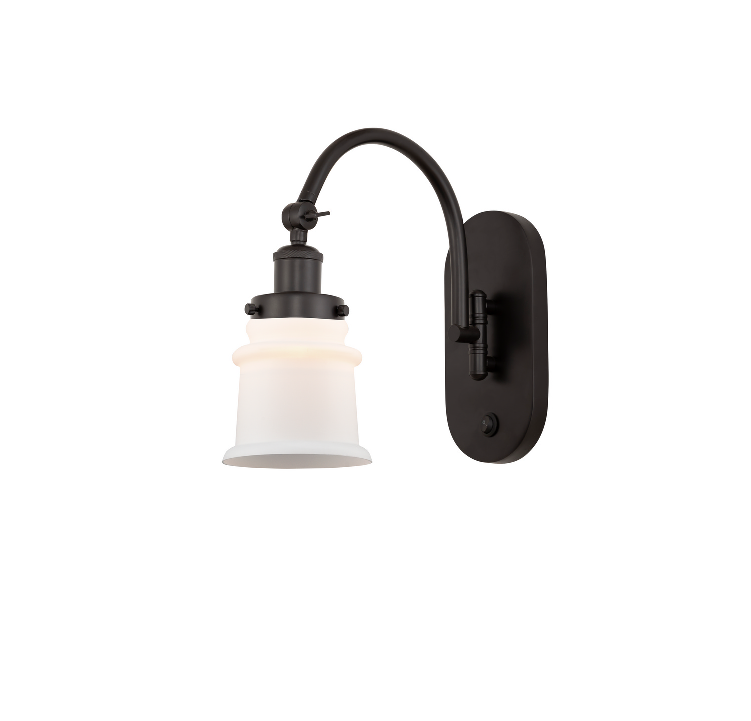 LED Swing Arm by Innovations - Franklin Restoration Collection, Oil Rubbed Bronze Finish - 918-1W-OB-G181S-LED