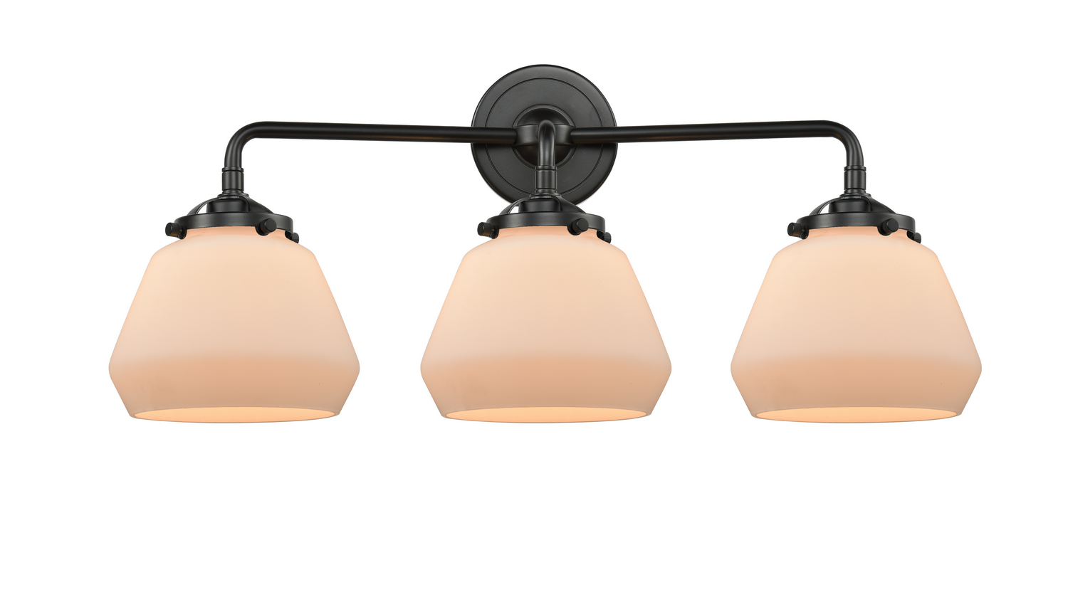 Three Light Bath Vanity by Innovations - Nouveau Collection, Oil Rubbed Bronze Finish - 284-3W-OB-G171
