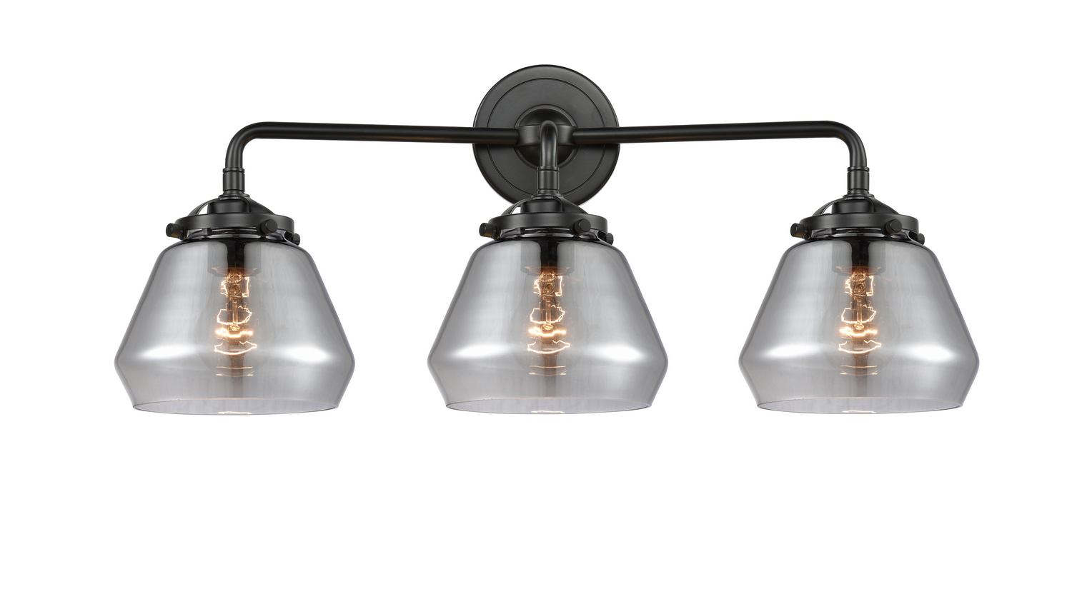 Three Light Bath Vanity by Innovations - Nouveau Collection, Oil Rubbed Bronze Finish - 284-3W-OB-G173