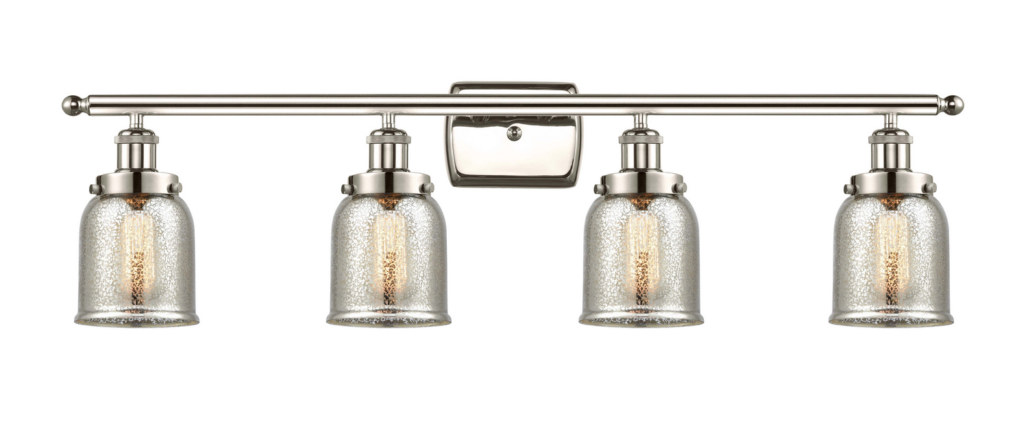 Four Light Bath Vanity by Innovations - Ballston Urban Collection, Polished Nickel Finish - 916-4W-PN-G58
