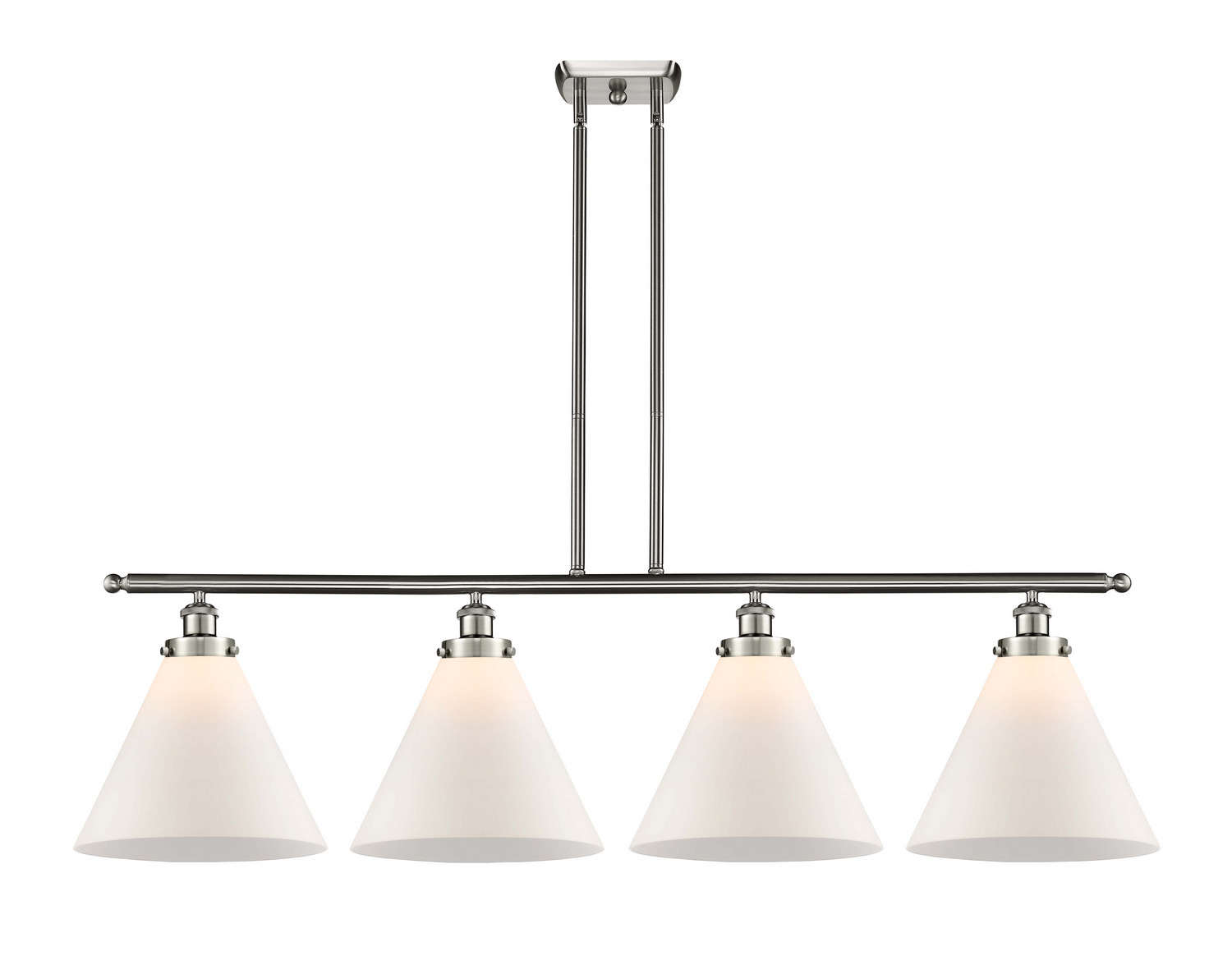 LED Island Pendant by Innovations - Ballston Urban Collection, Brushed Satin Nickel Finish - 916-4I-SN-G41-L-LED