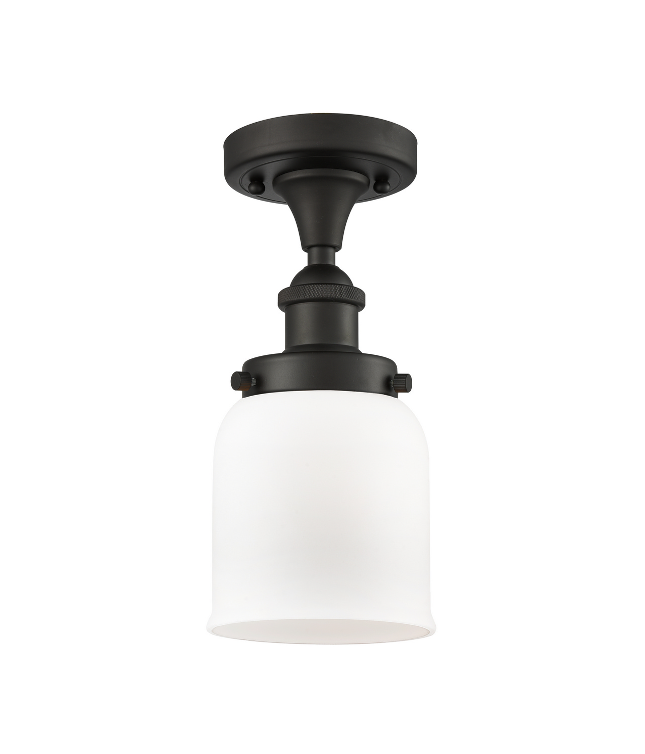 LED Semi-Flush Mount by Innovations - Ballston Urban Collection, Oil Rubbed Bronze Finish - 916-1C-OB-G51-LED