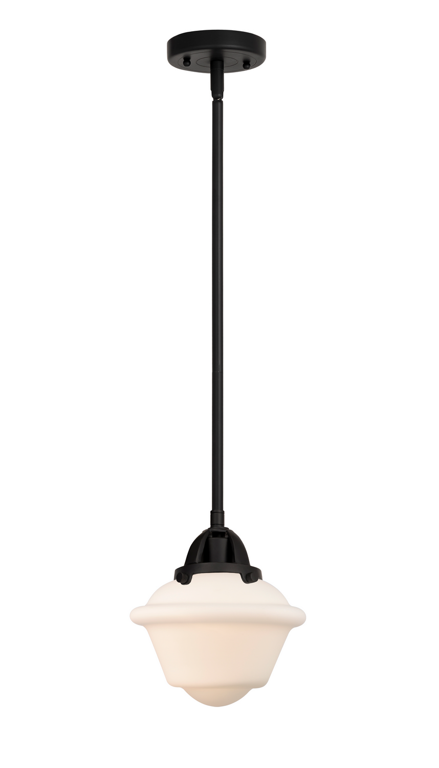 One Light Mini Pendant by Innovations - Nouveau 2 Collection, Matte Black Finish - 288-1S-BK-G531