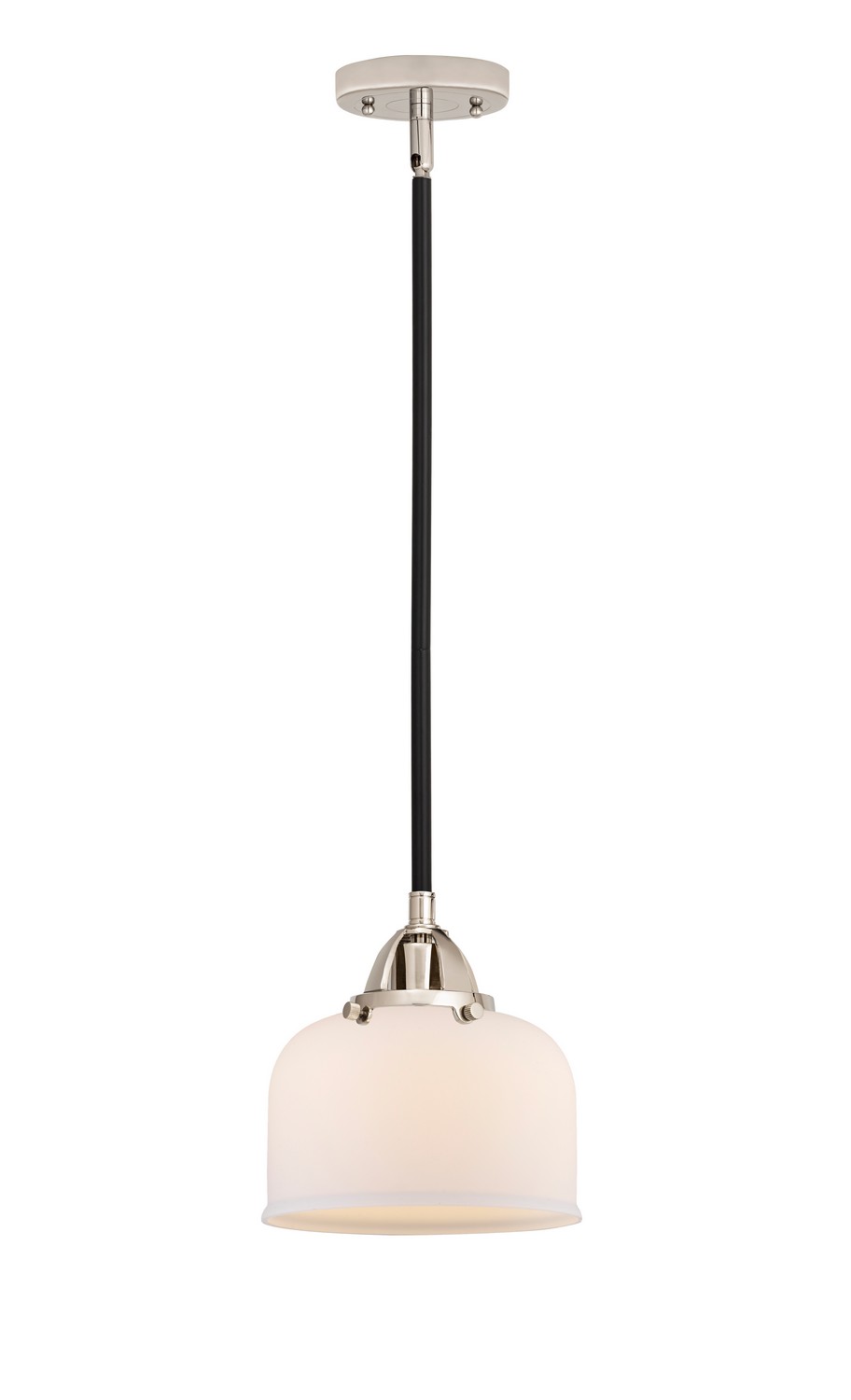 LED Mini Pendant by Innovations - Nouveau 2 Collection, Black Polished Nickel Finish - 288-1S-BPN-G71-LED