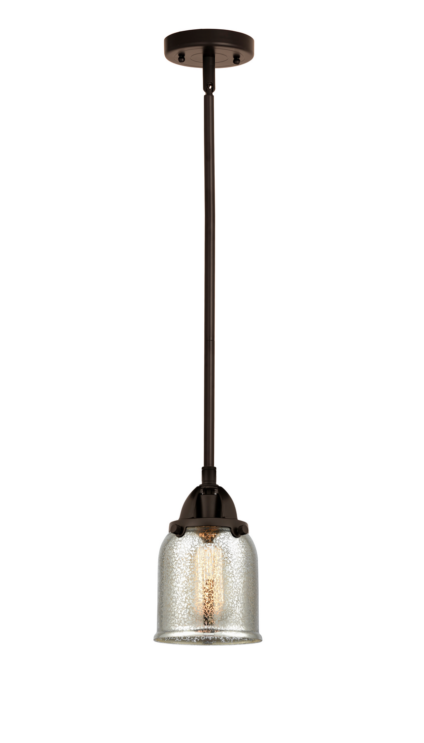 One Light Mini Pendant by Innovations - Nouveau 2 Collection, Oil Rubbed Bronze Finish - 288-1S-OB-G58
