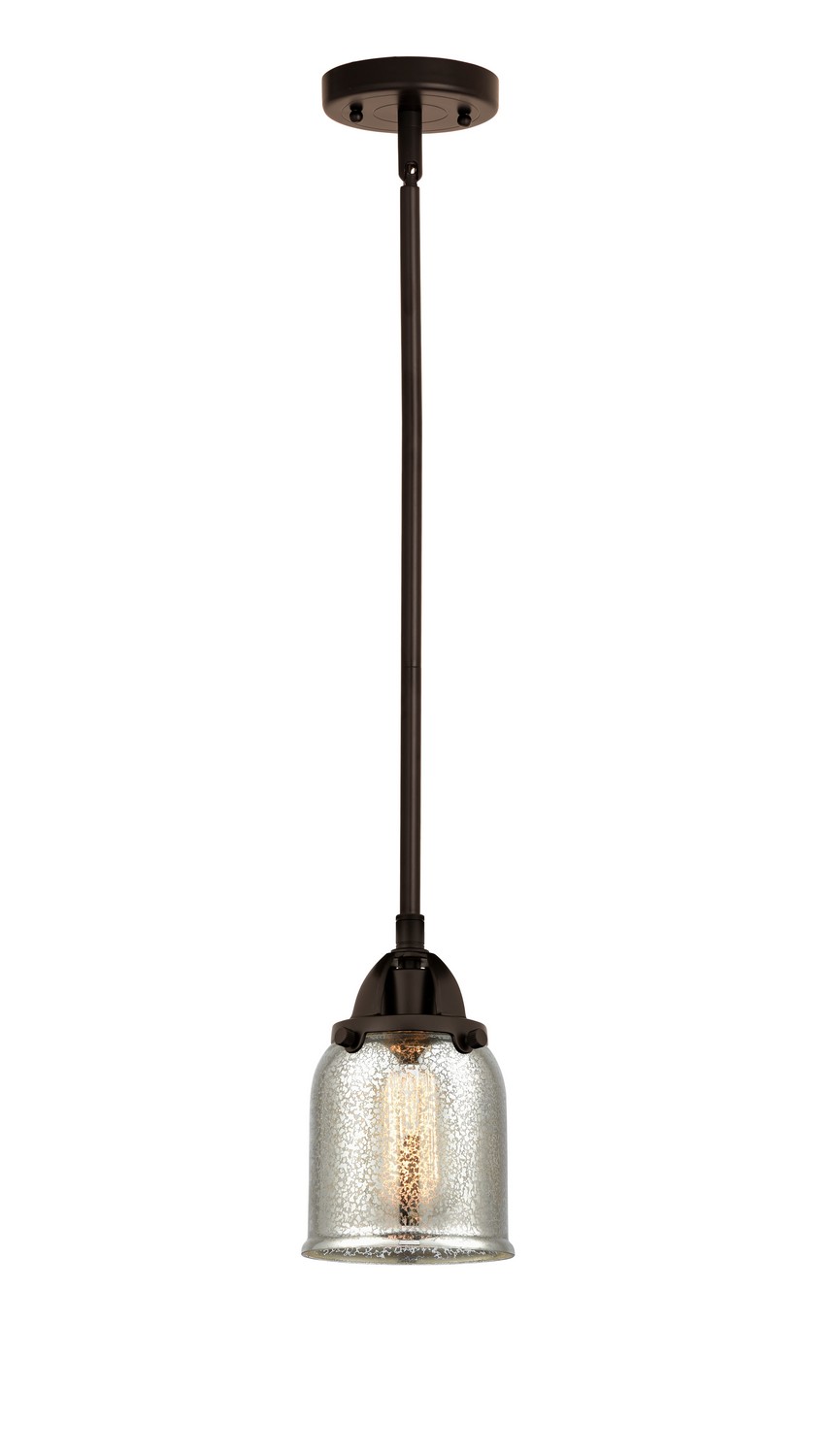 LED Mini Pendant by Innovations - Nouveau 2 Collection, Oil Rubbed Bronze Finish - 288-1S-OB-G58-LED
