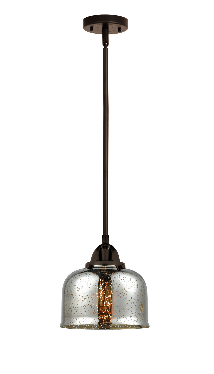 One Light Mini Pendant by Innovations - Nouveau 2 Collection, Oil Rubbed Bronze Finish - 288-1S-OB-G78