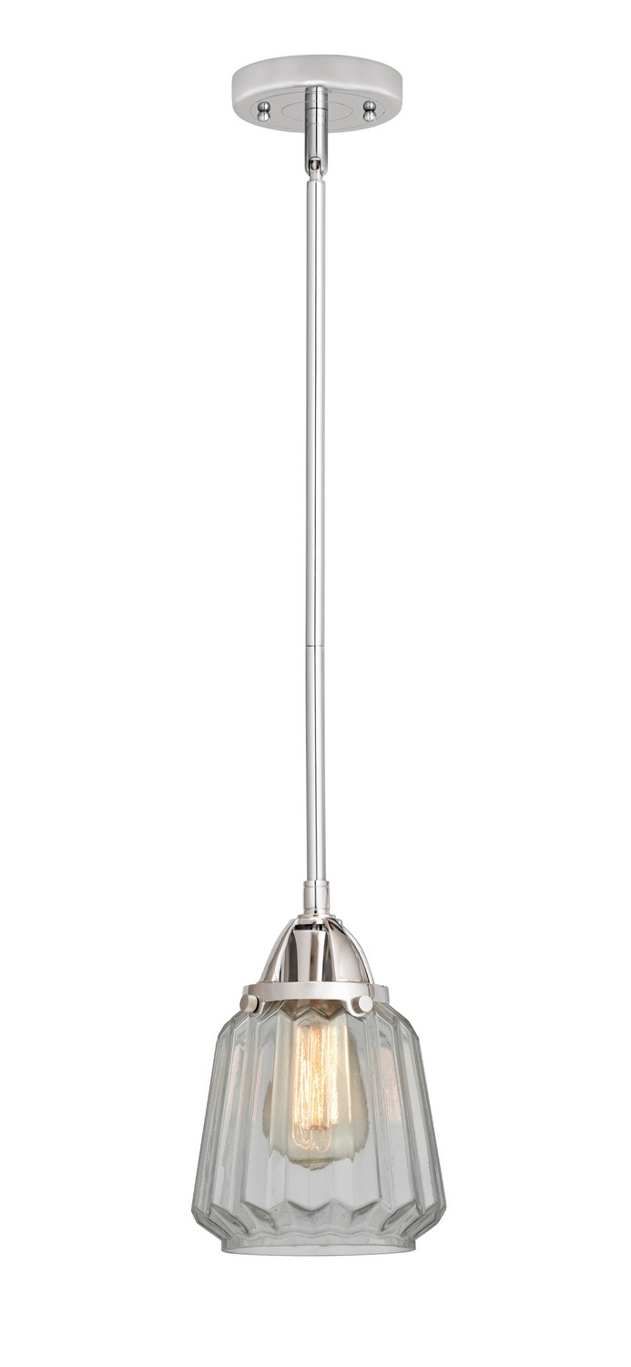 LED Mini Pendant by Innovations - Nouveau 2 Collection, Polished Chrome Finish - 288-1S-PC-G142-LED