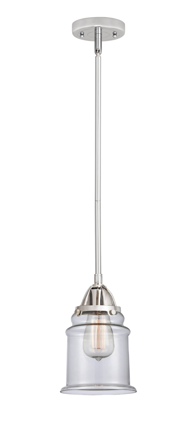 One Light Mini Pendant by Innovations - Nouveau 2 Collection, Polished Chrome Finish - 288-1S-PC-G182