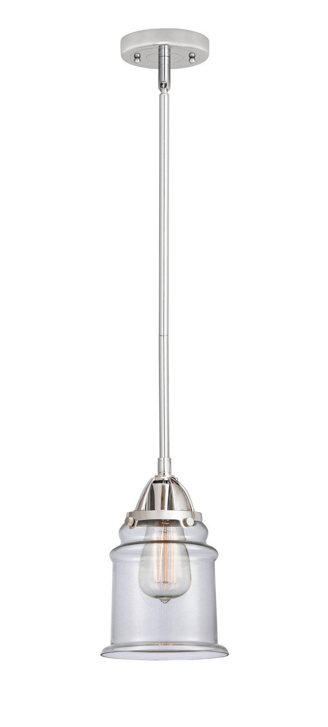 LED Mini Pendant by Innovations - Nouveau 2 Collection, Polished Chrome Finish - 288-1S-PC-G182-LED