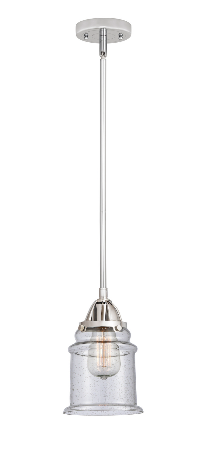 One Light Mini Pendant by Innovations - Nouveau 2 Collection, Polished Chrome Finish - 288-1S-PC-G184