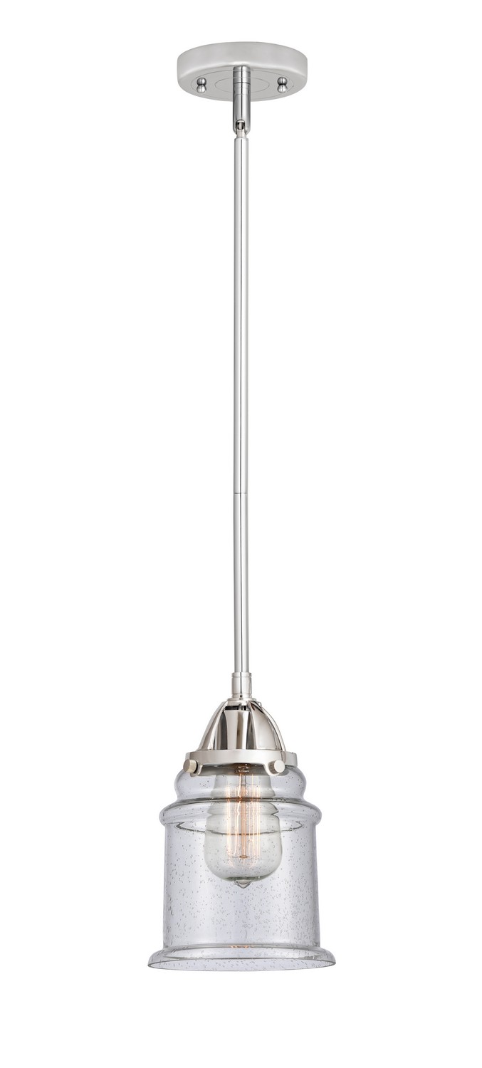 LED Mini Pendant by Innovations - Nouveau 2 Collection, Polished Chrome Finish - 288-1S-PC-G184-LED