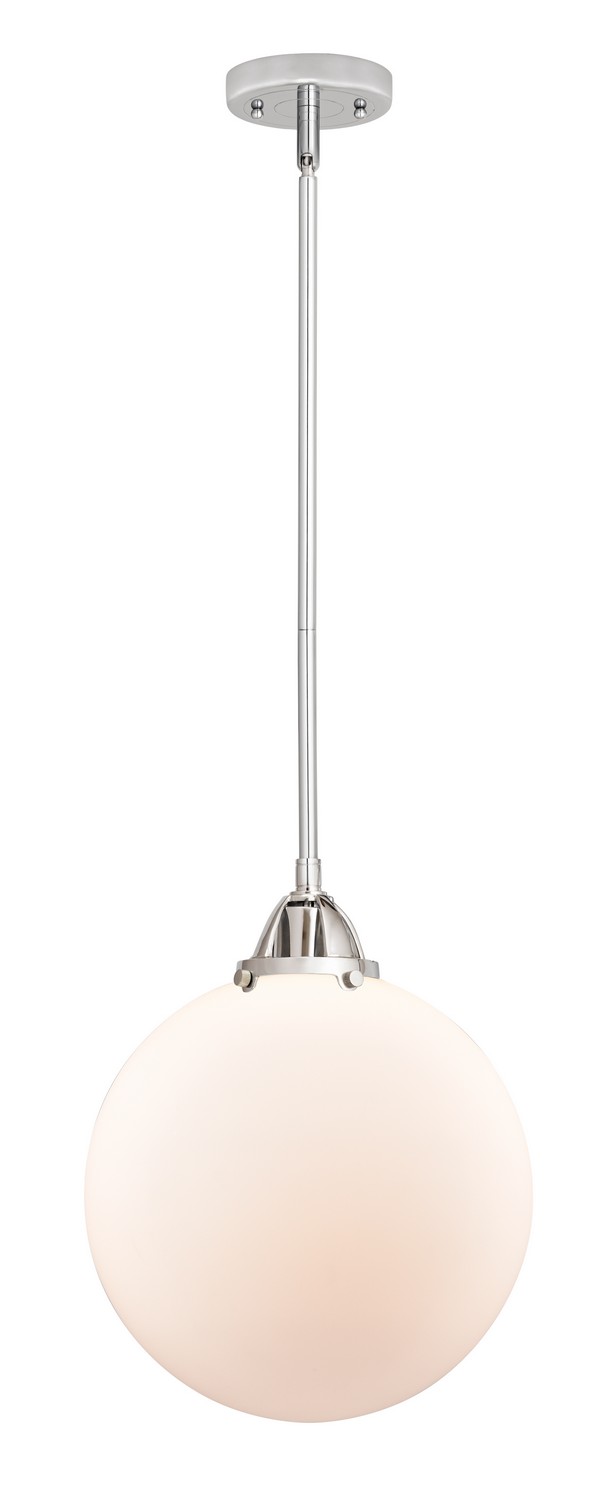 LED Mini Pendant by Innovations - Nouveau 2 Collection, Polished Chrome Finish - 288-1S-PC-G201-12-LED