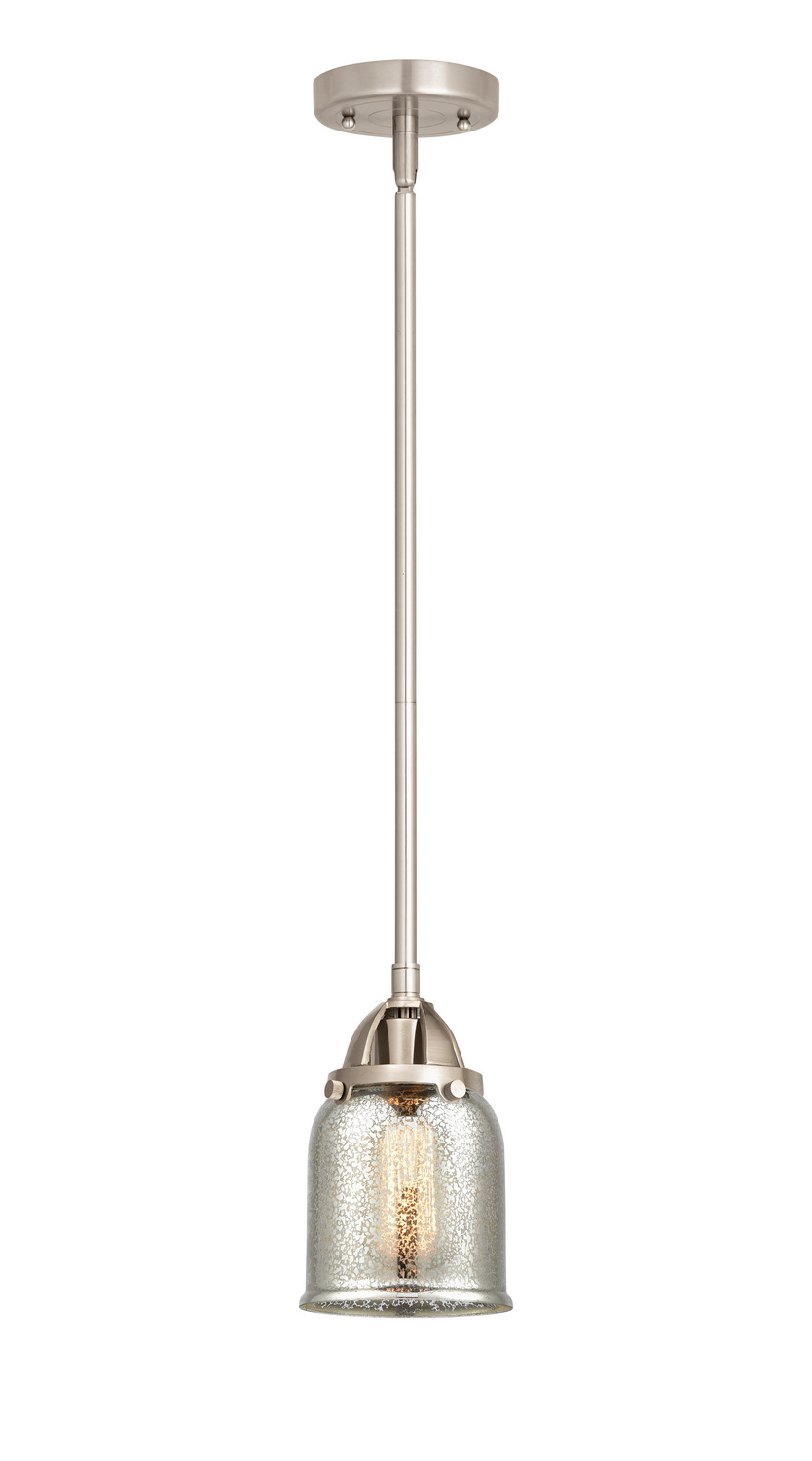 One Light Mini Pendant by Innovations - Nouveau 2 Collection, Brushed Satin Nickel Finish - 288-1S-SN-G58