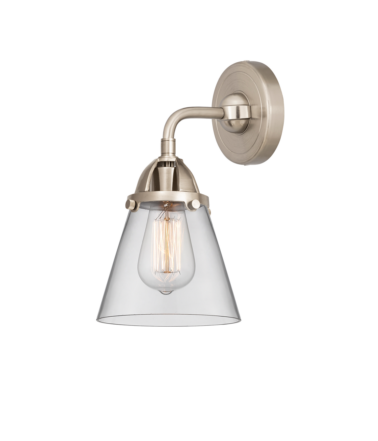 One Light Wall Sconce by Innovations - Nouveau 2 Collection, Brushed Satin Nickel Finish - 288-1W-SN-G62