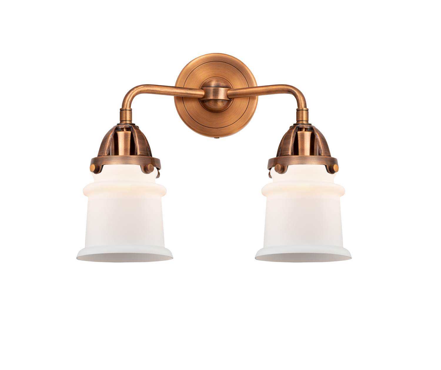Two Light Bath Vanity by Innovations - Nouveau 2 Collection, Antique Copper Finish - 288-2W-AC-G181S