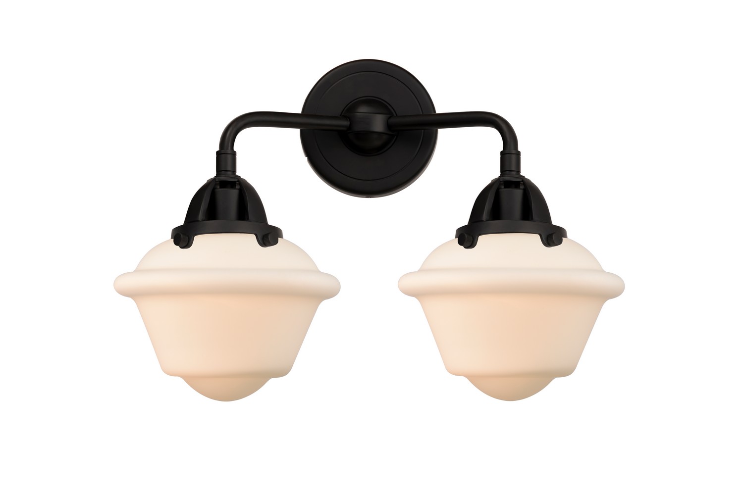 LED Bath Vanity by Innovations - Nouveau 2 Collection, Matte Black Finish - 288-2W-BK-G531-LED