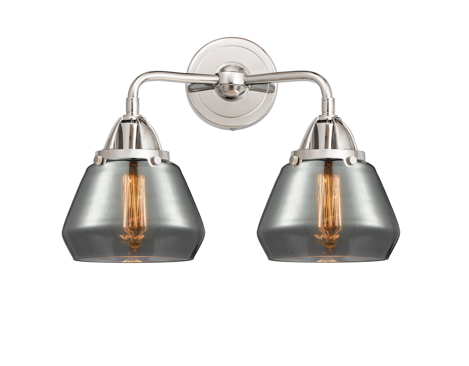 Two Light Bath Vanity by Innovations - Nouveau 2 Collection, Polished Chrome Finish - 288-2W-PC-G173