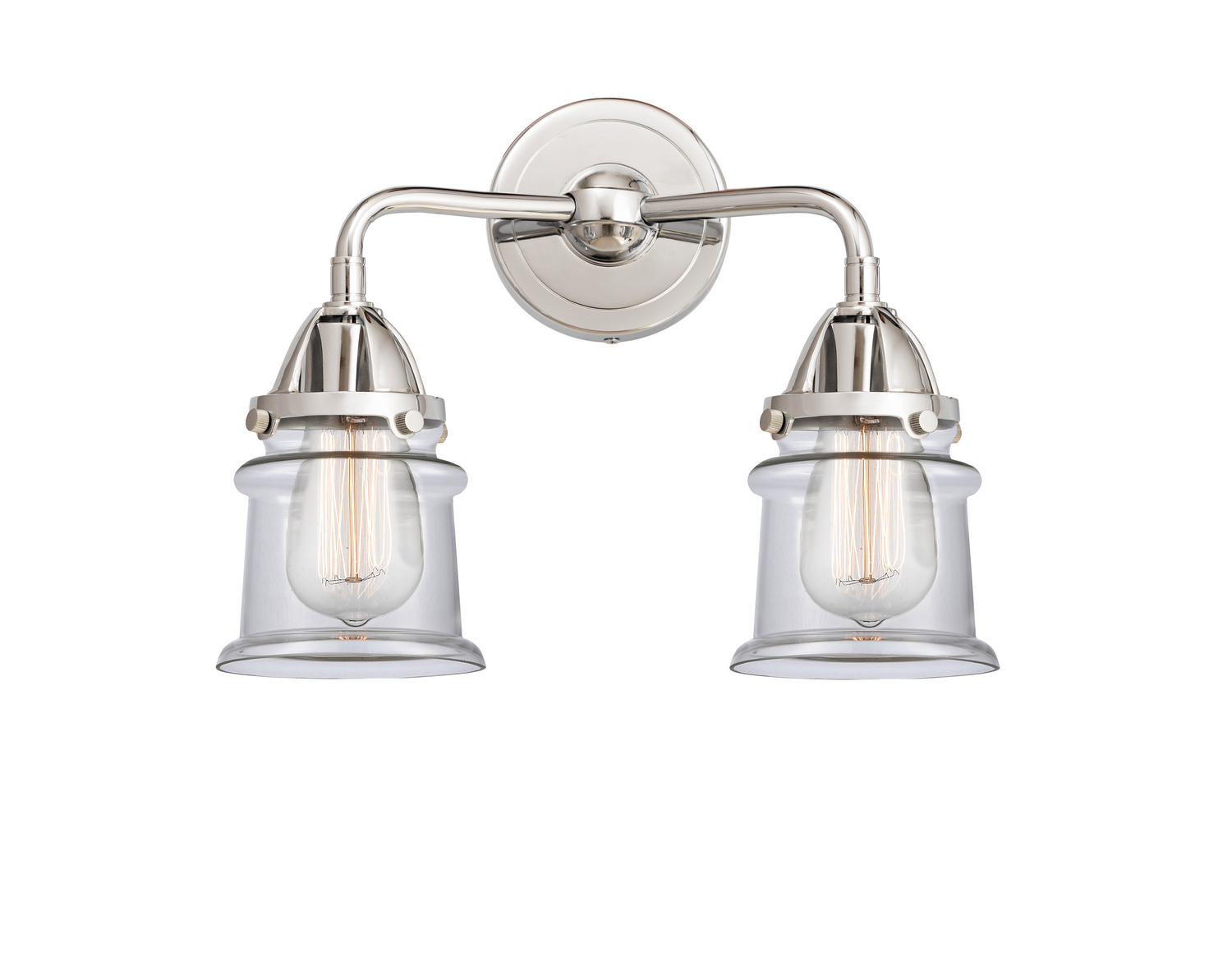 Two Light Bath Vanity by Innovations - Nouveau 2 Collection, Polished Chrome Finish - 288-2W-PC-G182S