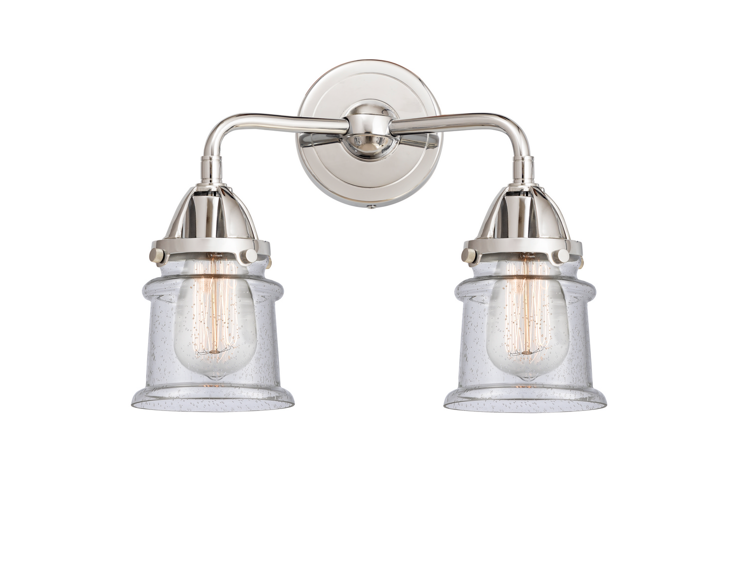Two Light Bath Vanity by Innovations - Nouveau 2 Collection, Polished Chrome Finish - 288-2W-PC-G184S