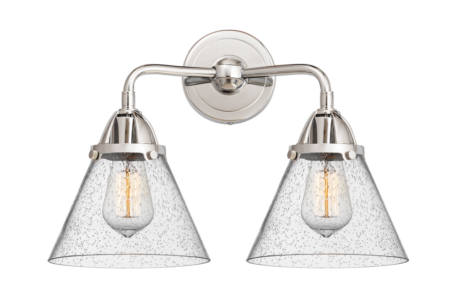 Two Light Bath Vanity by Innovations - Nouveau 2 Collection, Polished Chrome Finish - 288-2W-PC-G44