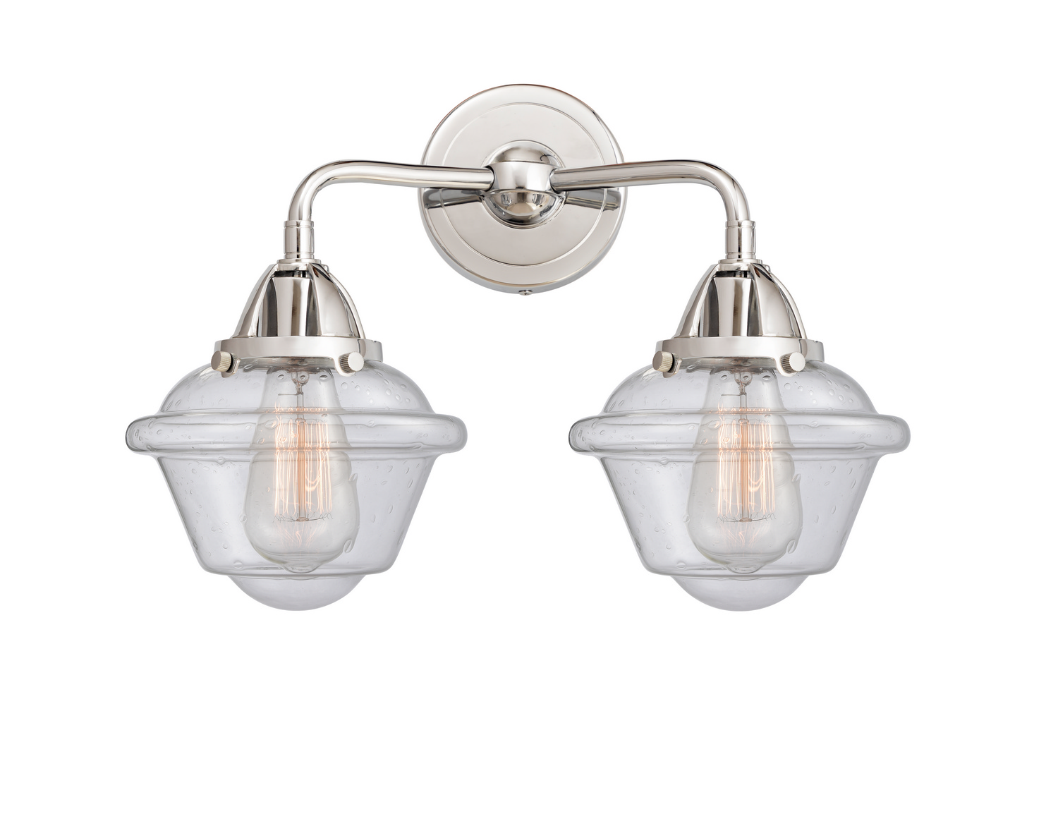 Two Light Bath Vanity by Innovations - Nouveau 2 Collection, Polished Chrome Finish - 288-2W-PC-G534