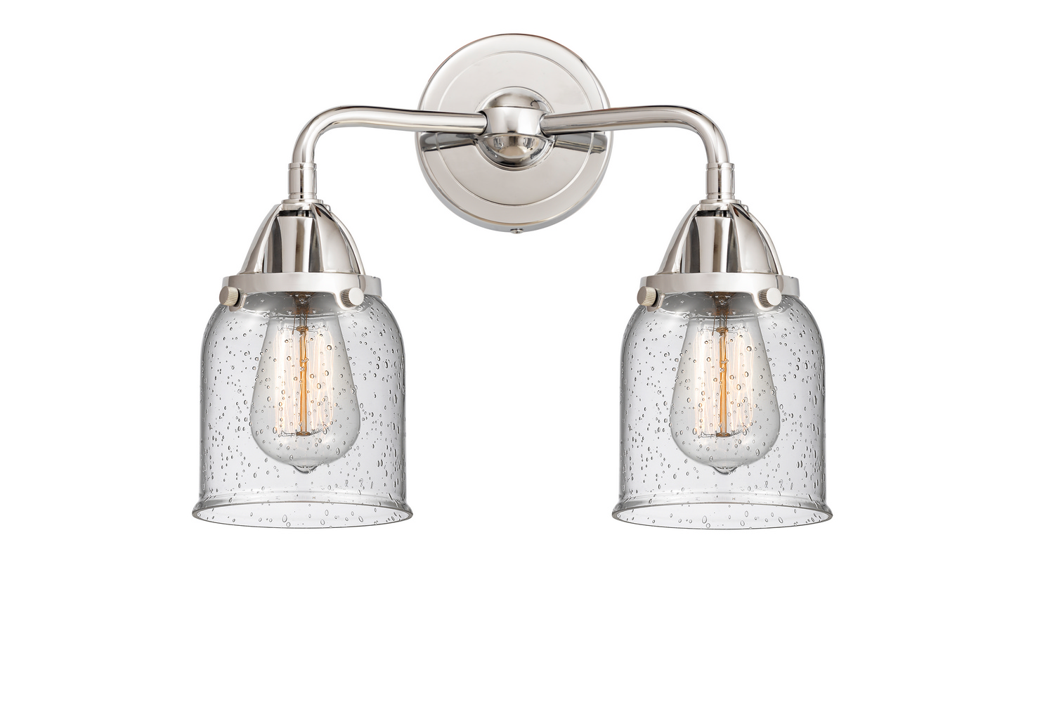 Two Light Bath Vanity by Innovations - Nouveau 2 Collection, Polished Chrome Finish - 288-2W-PC-G54