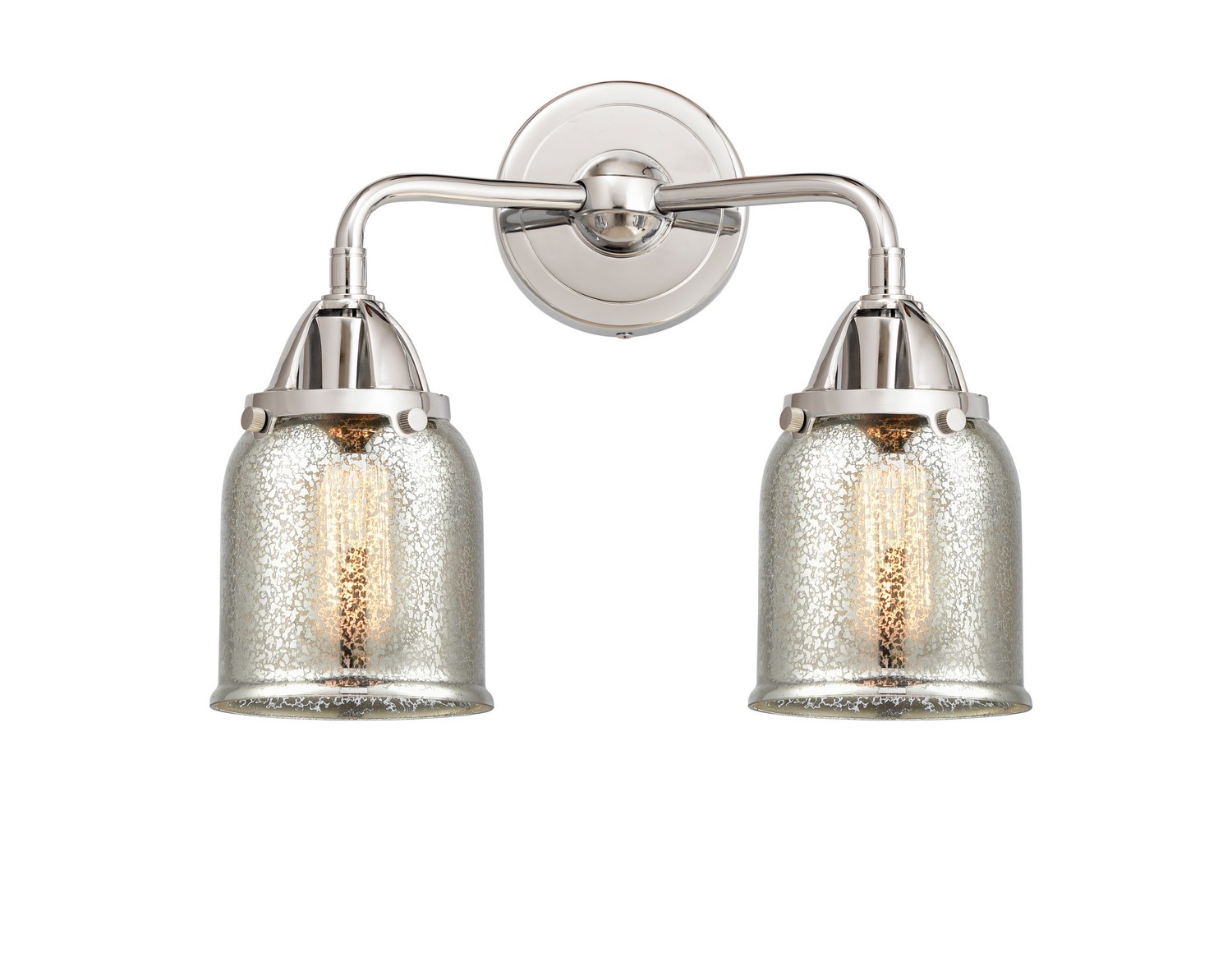 LED Bath Vanity by Innovations - Nouveau 2 Collection, Polished Chrome Finish - 288-2W-PC-G58-LED