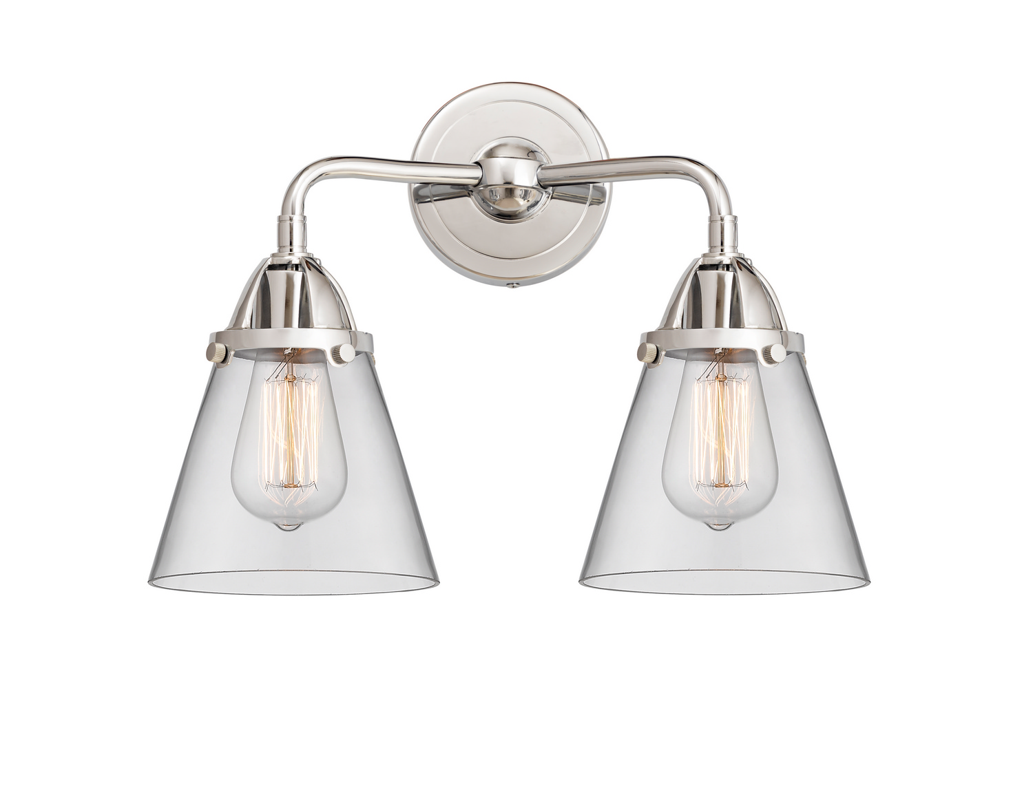 Two Light Bath Vanity by Innovations - Nouveau 2 Collection, Polished Chrome Finish - 288-2W-PC-G62