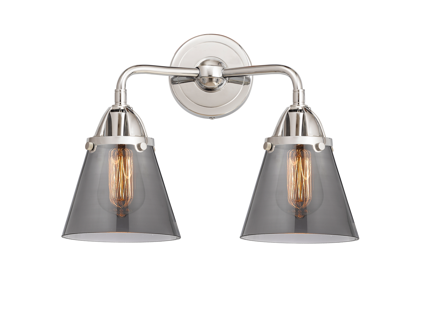 Two Light Bath Vanity by Innovations - Nouveau 2 Collection, Polished Chrome Finish - 288-2W-PC-G63