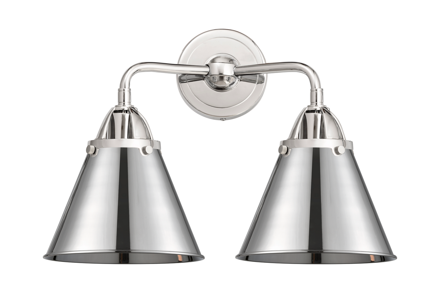 Two Light Bath Vanity by Innovations - Nouveau 2 Collection, Polished Chrome Finish - 288-2W-PC-M13-PC