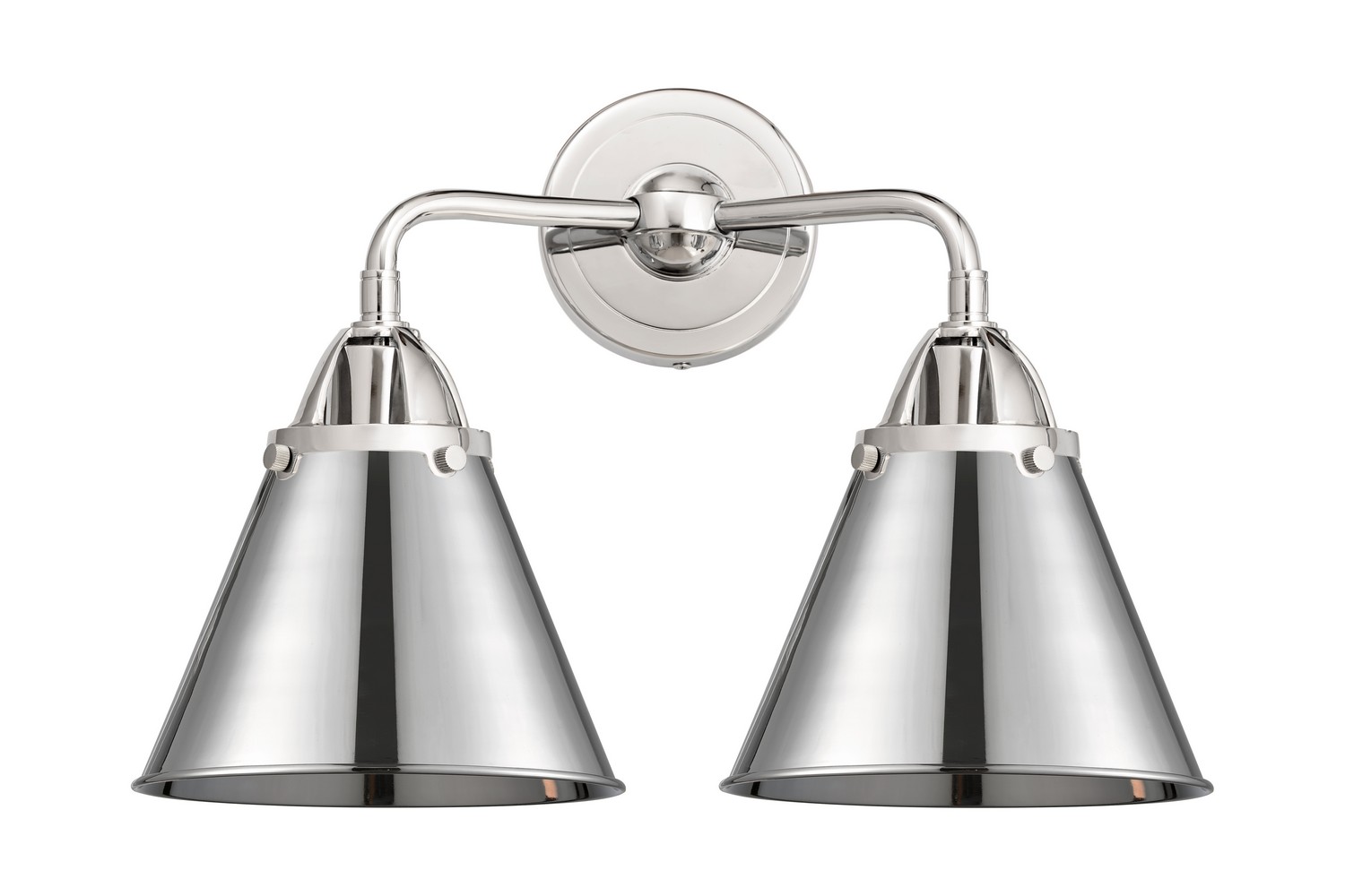 LED Bath Vanity by Innovations - Nouveau 2 Collection, Polished Chrome Finish - 288-2W-PC-M13-PC-LED
