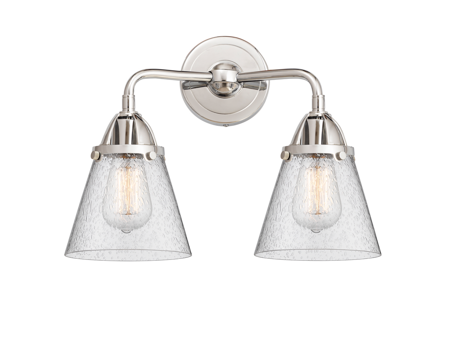 Two Light Bath Vanity by Innovations - Nouveau 2 Collection, Polished Chrome Finish - 288-2W-PC-G64