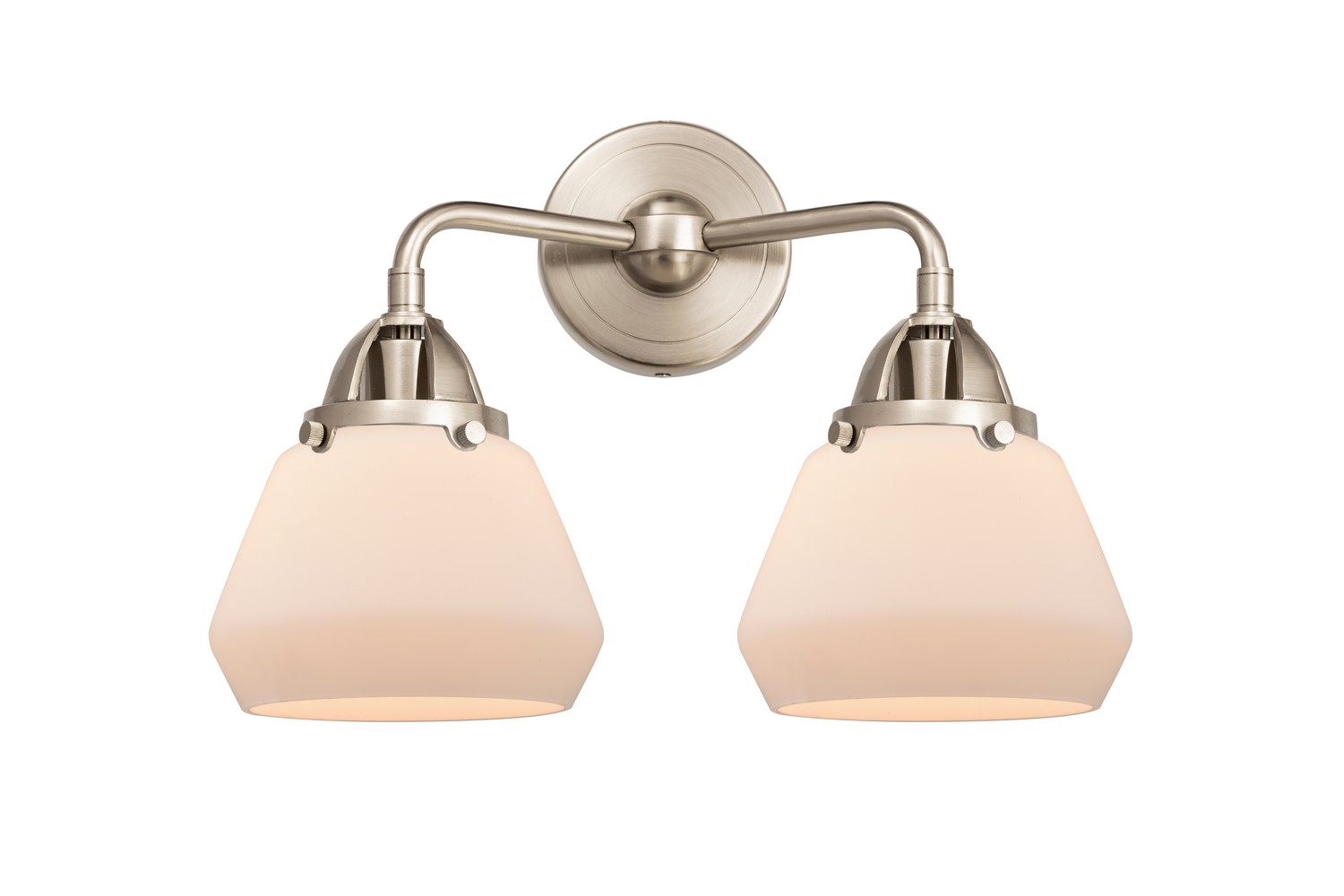 LED Bath Vanity by Innovations - Nouveau 2 Collection, Brushed Satin Nickel Finish - 288-2W-SN-G171-LED