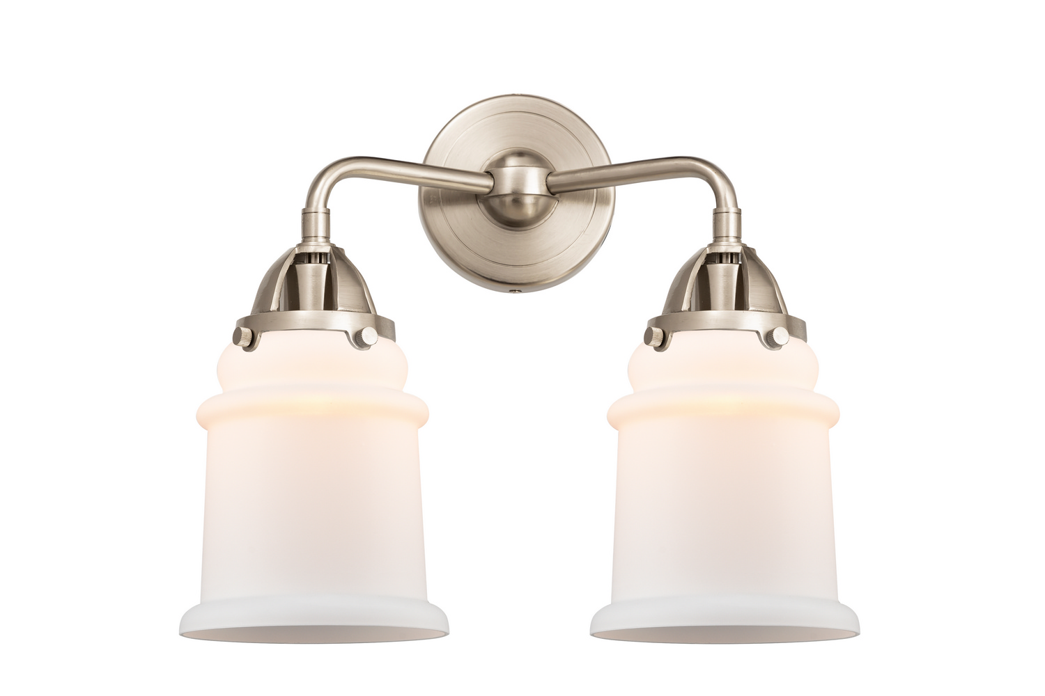 Two Light Bath Vanity by Innovations - Nouveau 2 Collection, Brushed Satin Nickel Finish - 288-2W-SN-G181