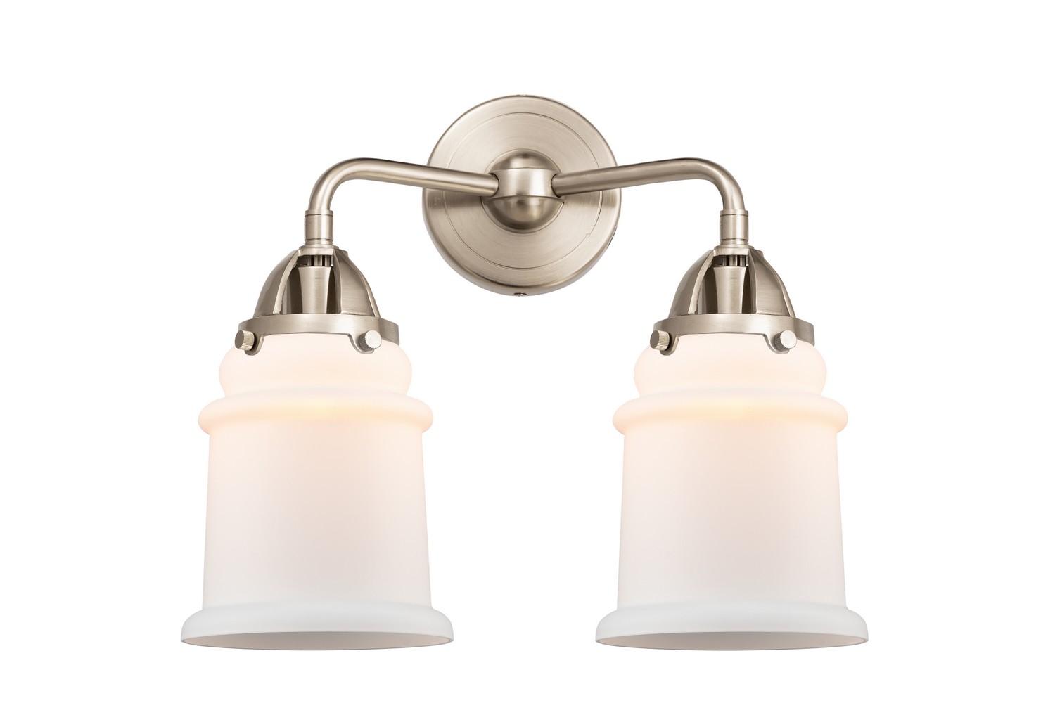 LED Bath Vanity by Innovations - Nouveau 2 Collection, Brushed Satin Nickel Finish - 288-2W-SN-G181-LED