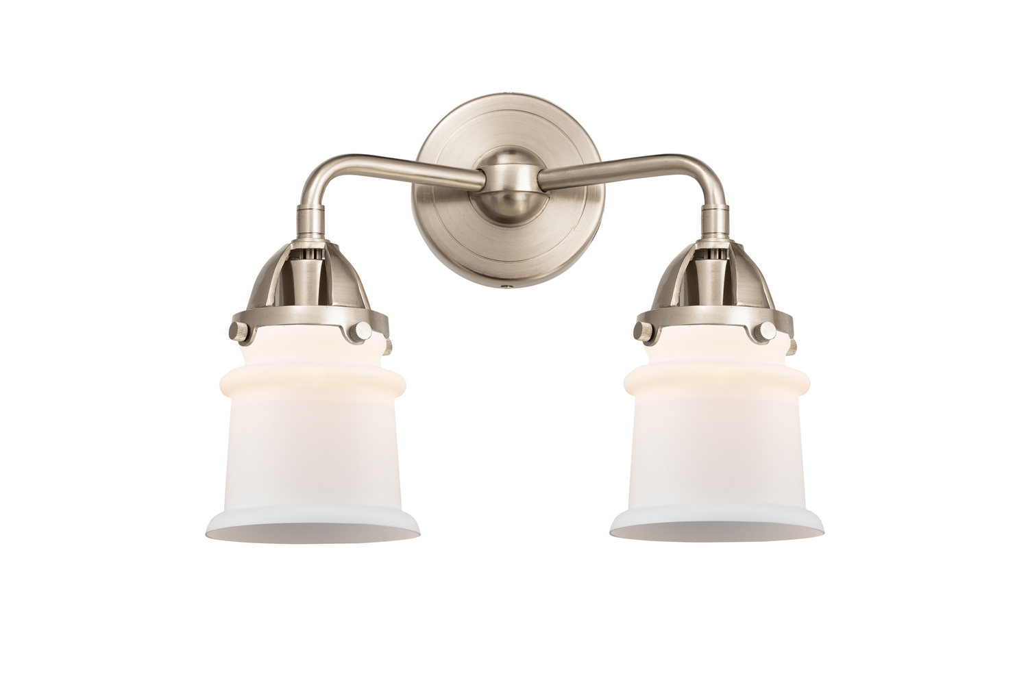 Two Light Bath Vanity by Innovations - Nouveau 2 Collection, Brushed Satin Nickel Finish - 288-2W-SN-G181S