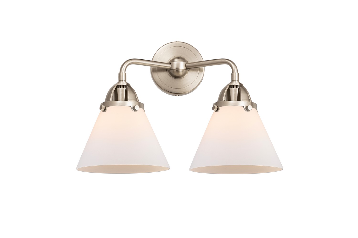 LED Bath Vanity by Innovations - Nouveau 2 Collection, Brushed Satin Nickel Finish - 288-2W-SN-G41-LED