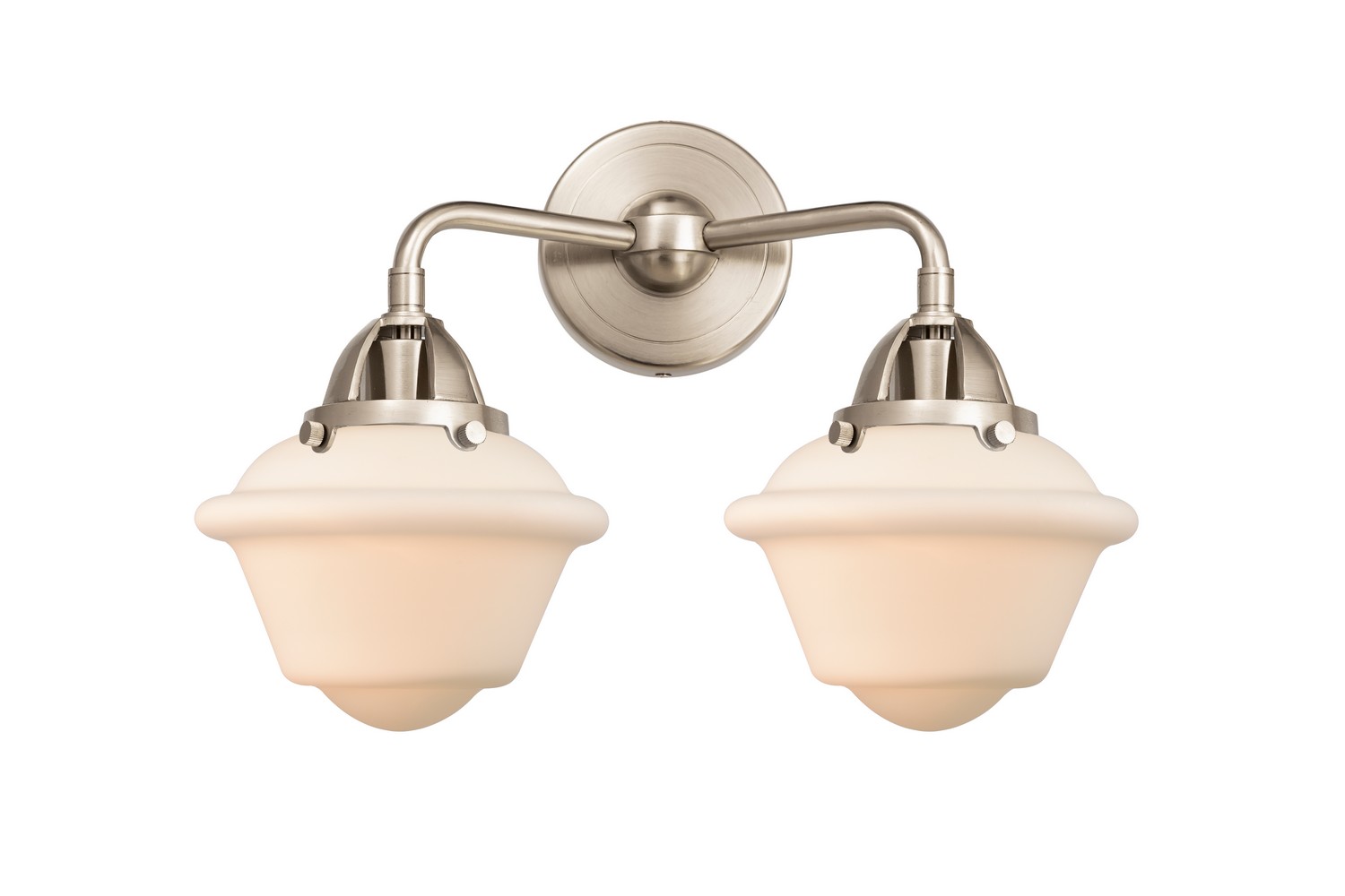 LED Bath Vanity by Innovations - Nouveau 2 Collection, Brushed Satin Nickel Finish - 288-2W-SN-G531-LED