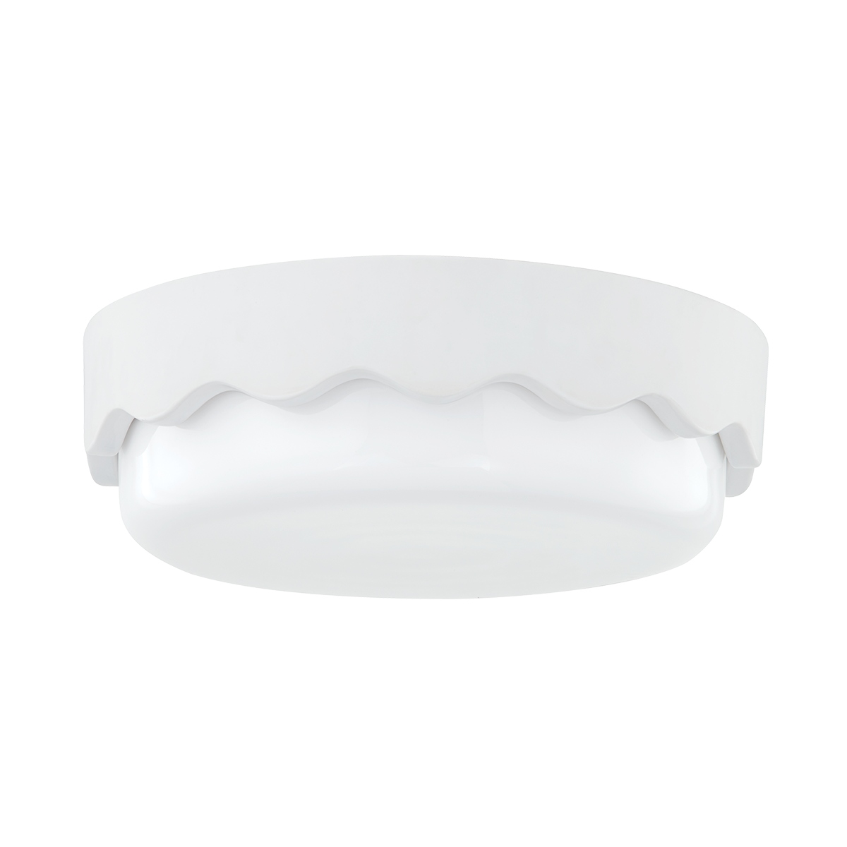 Wave Three Light Flush Mount