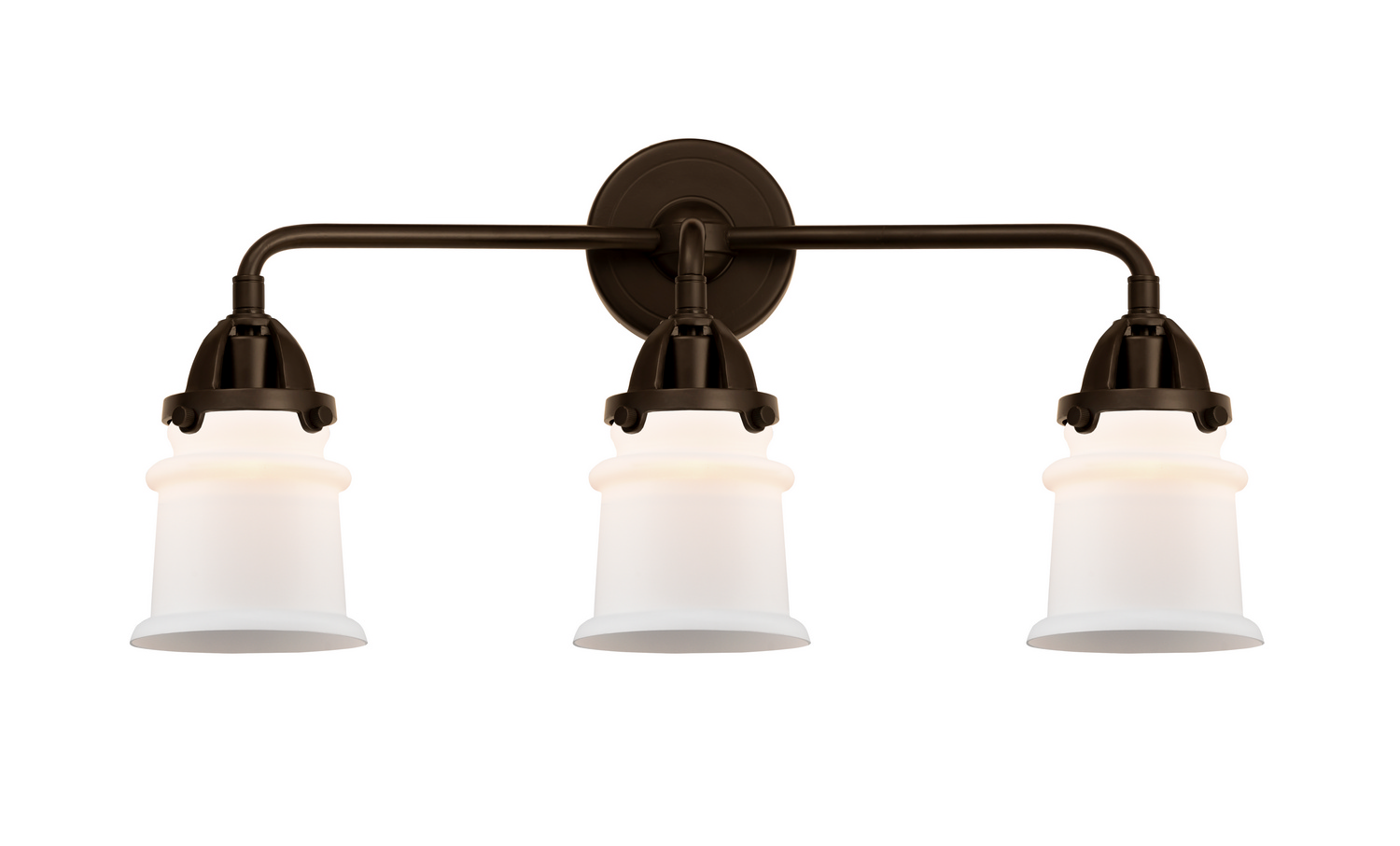 Three Light Bath Vanity by Innovations - Nouveau 2 Collection, Oil Rubbed Bronze Finish - 288-3W-OB-G181S