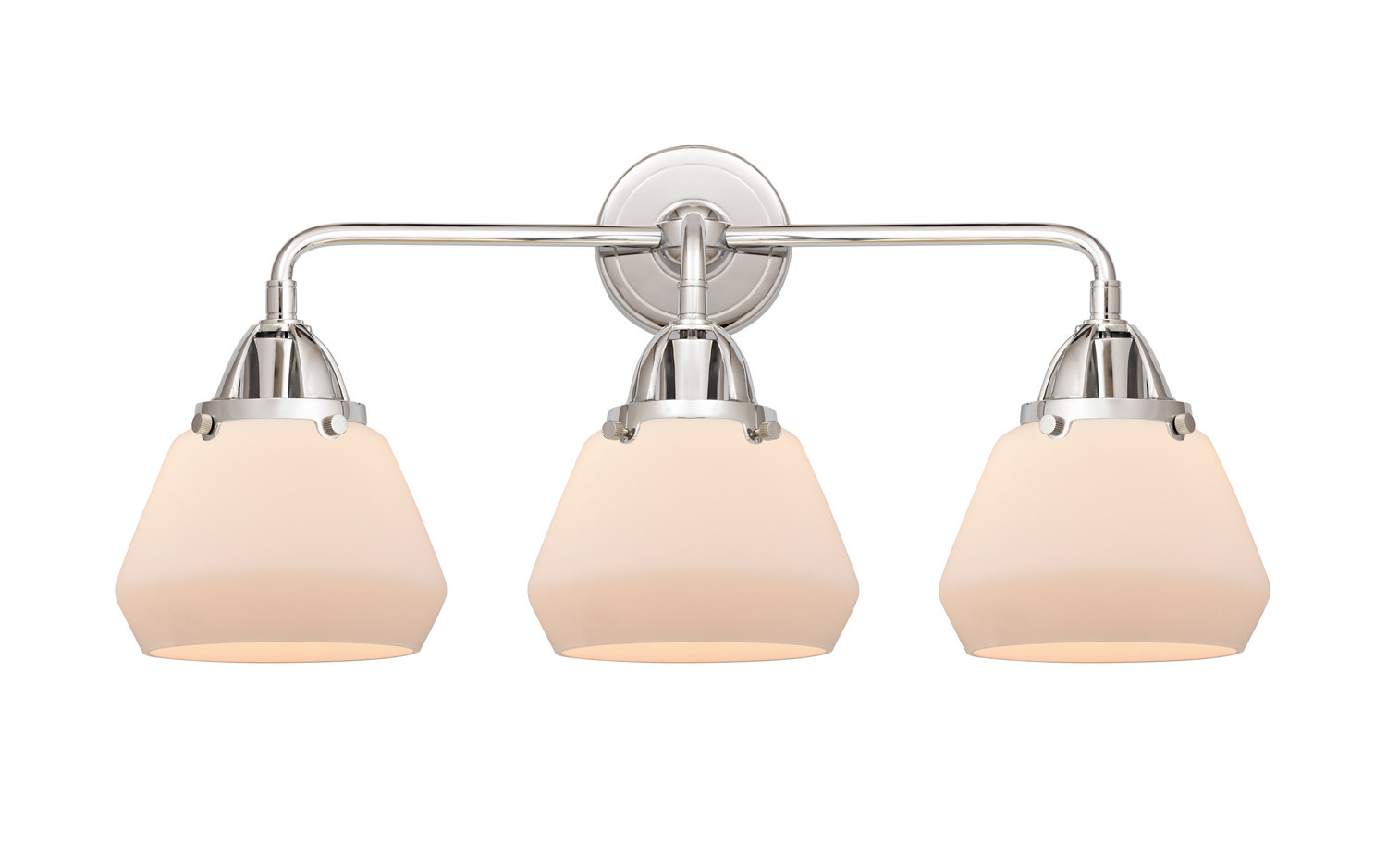 Three Light Bath Vanity by Innovations - Nouveau 2 Collection, Polished Chrome Finish - 288-3W-PC-G171